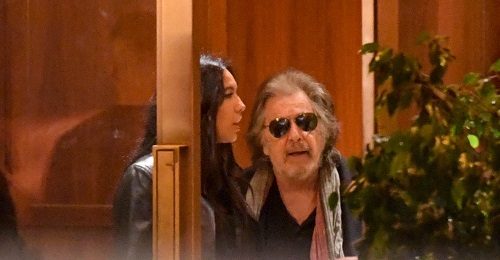 news New dad Al Pacino, 83, baby mama Noor Alfallah, 29, enjoy date night